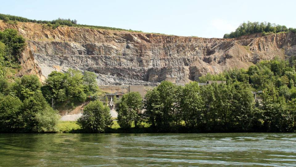 Carrières en bord de Meuse